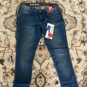 S.O.N.G Curvy Diva Mid Rise Jeans size 9 / 29